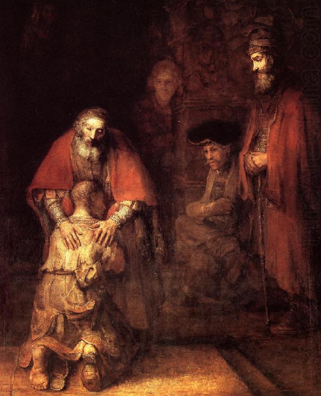 REMBRANDT Harmenszoon van Rijn The Return of the Prodigal Son china oil painting image